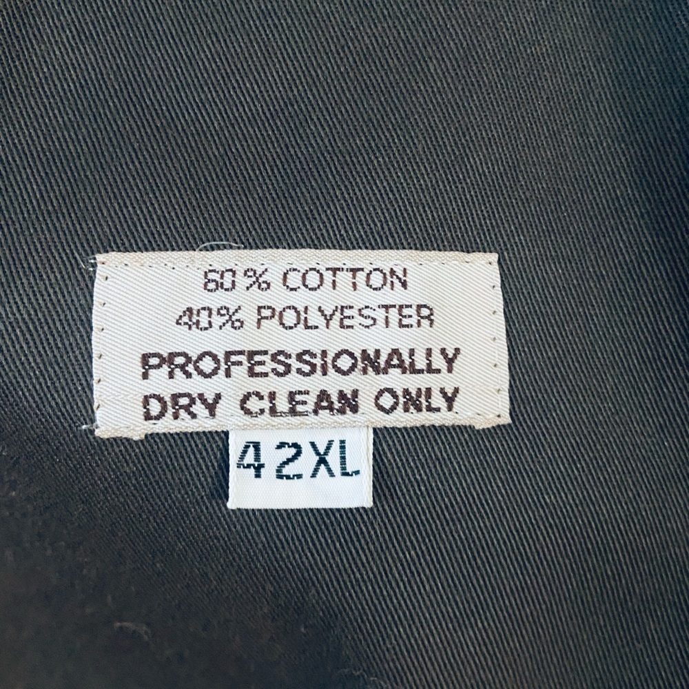 Christian Dior Le Connaisseur Trench Coat w/ Removable Wool Lining Size 42XL - Picture 11 of 11